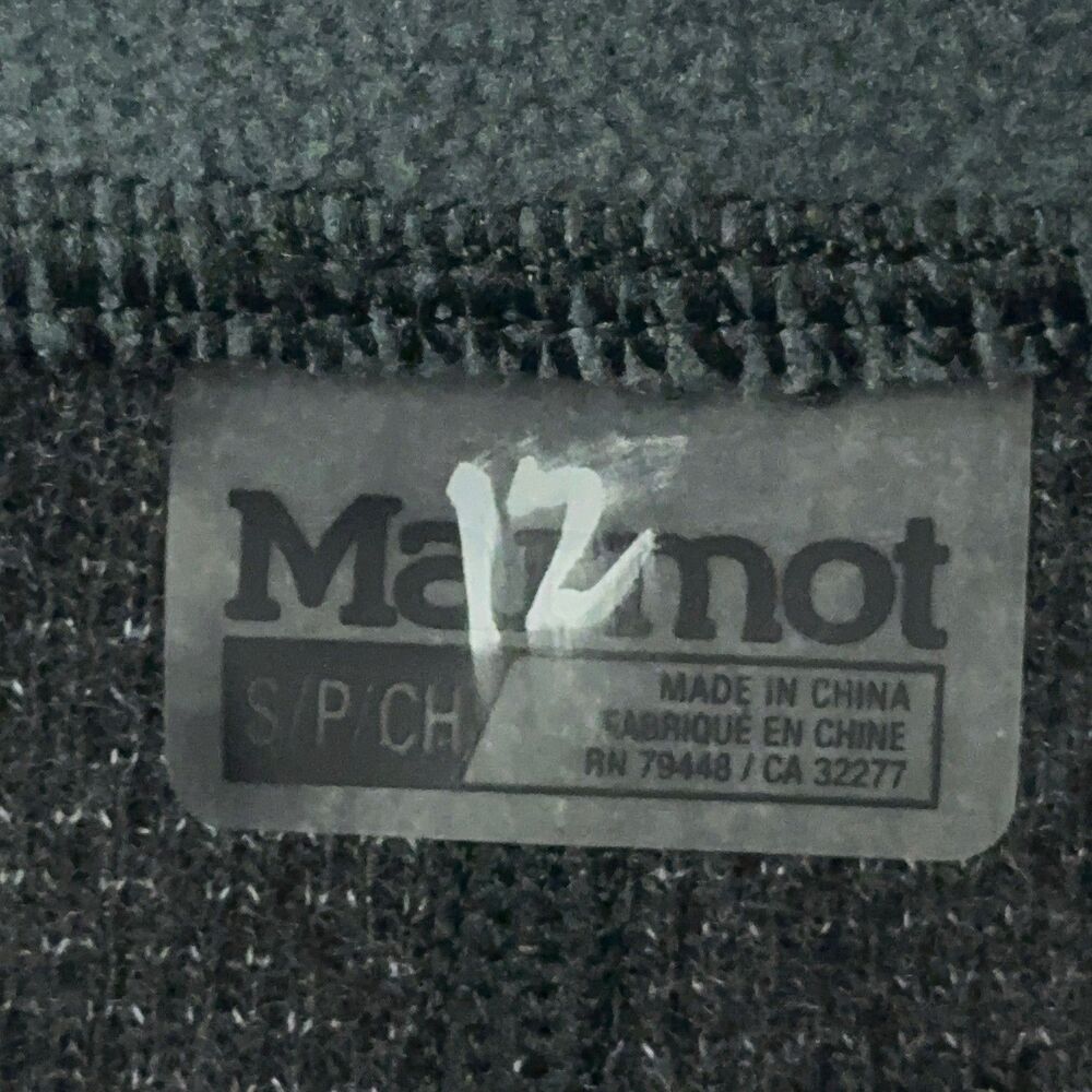 Marmot Addy Sweater Womens Size S Black Gray Mock Neck Pullover Wool Blend - Picture 3 of 6